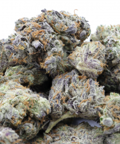 An Indica dominant hybrid cross between classics like Gorilla Glue #4 and Cookies & Cream strains.