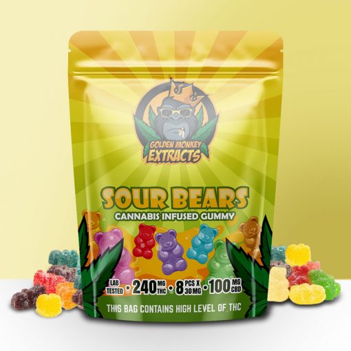 Golden Monkey Extracts Gummies made with an homage to our childhood. High quality gummies without sacrificing taste.