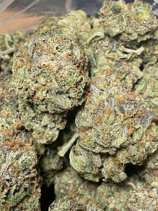 Death Bubba is a result of combining two infamous strains: Bubba Kush and Death Star strains.