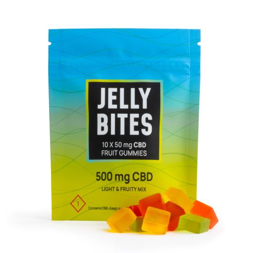 Twisted Extracts Light and Fruity 500mg CBD Jelly Bites are here!