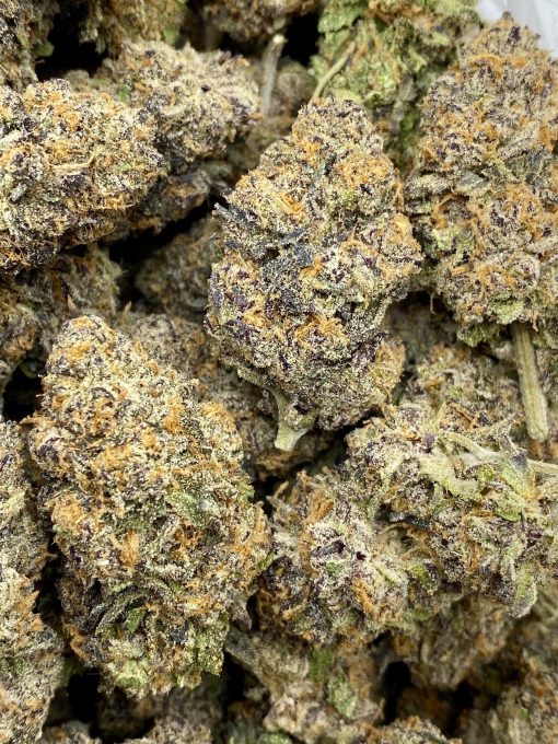 Purple Space Cookies is an indica dominant hybrid strain that is created by combining the infamous Durban Poison and Girl Scout Cookies strains.
