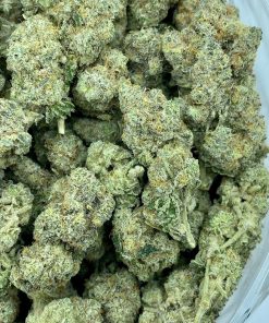 Space Cake is an indica dominant hybrid strain that is known for its uplifting and calming effects.
