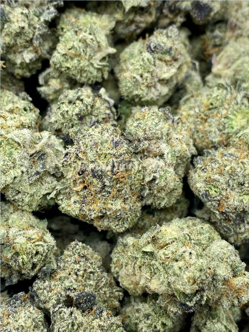 Slap and Tickle is a potent indica-dominant hybrid strain created by crossing GMO and Grape Pie.