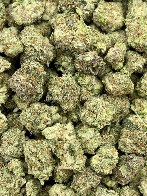 Pink Biscotti is an indica-dominant hybrid cannabis strain known for its sweet and earthy aroma and relaxing effects