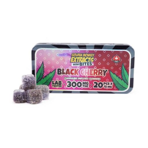 GME, Golden Monkey Extracts, Mini Bites consists of sour, chewy, bite-size edibles designed to excite your taste buds and satisfy your sweet tooth cravings.