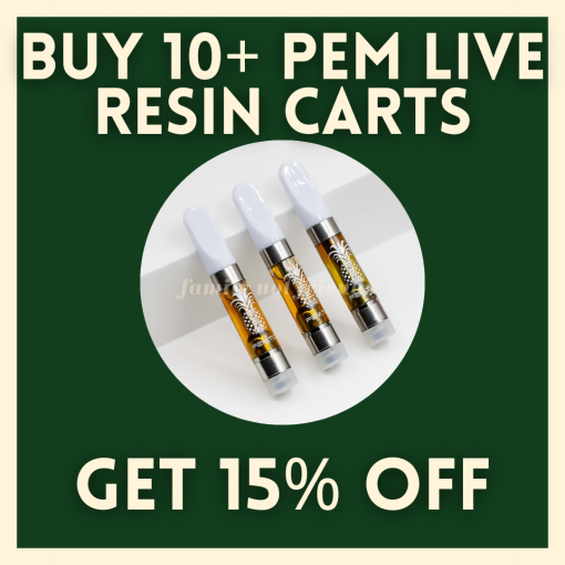 PEM Live Resin Vape Cart Mix & Match – Premium Variety,