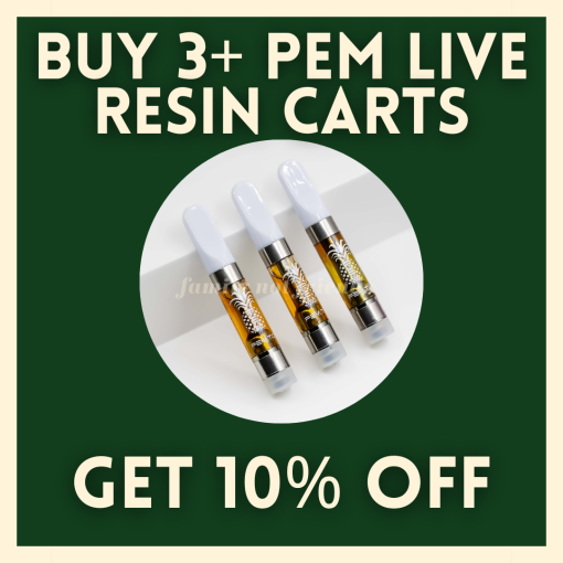 PEM Live Resin Vape Cart Mix & Match – Premium Variety,